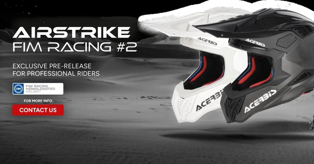 Acerbis presenta il casco Airstrike FIM Racing #2