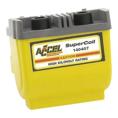 bobina gialla da 2,3 ohm Accel Super Coil per Soft