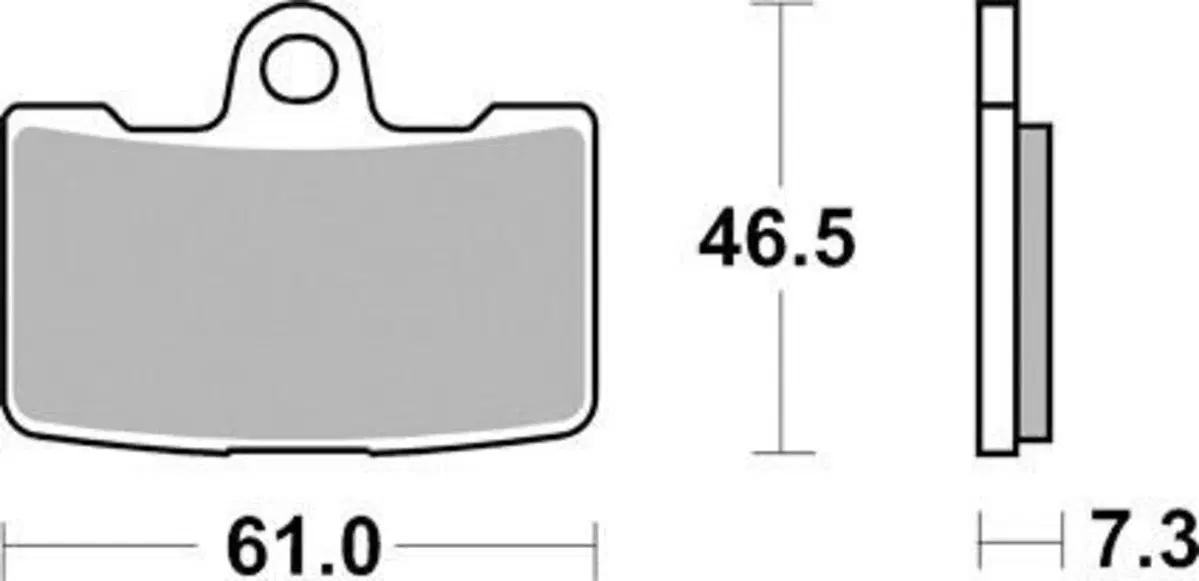 Pastiglie anteriori sinterizzate per Buell XB12SCG Ferodo