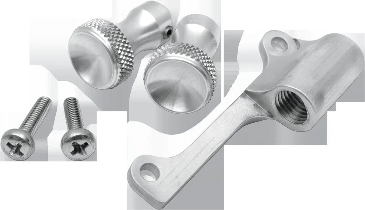 Supporto cavo aria con pomelli per carburatore Mik 