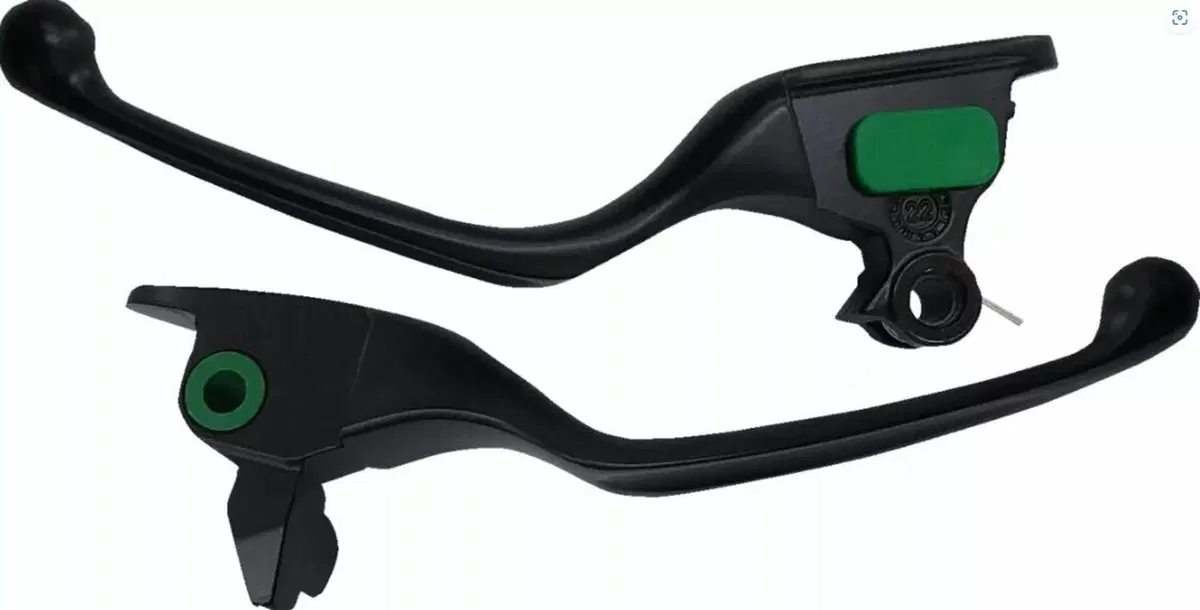 Leve freno e frizione nere opache ergonomiche per Drag Specialties