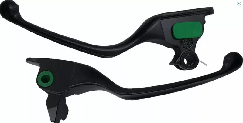 Leve freno e frizione nere opache ergonomiche per Drag Specialties