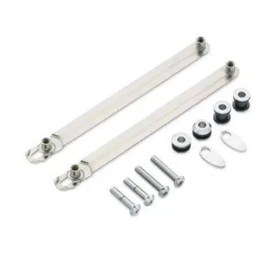 Kit bulloneria sgancio rapido per sissybar schiena 