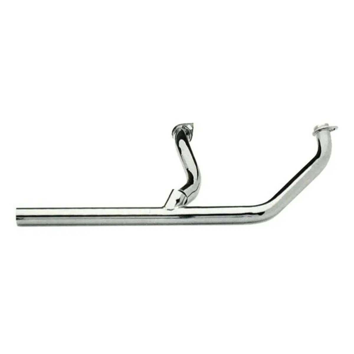 Collettore 2 in 1 cromato Paughco Per Softail dal