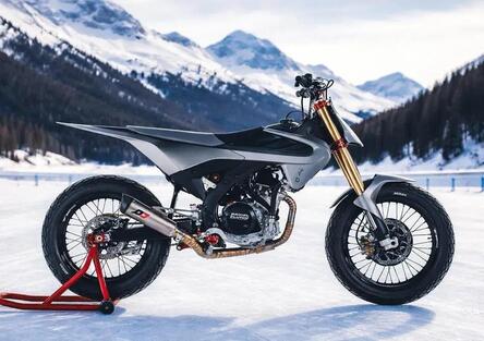 Picasso OMT 450c: dal flat track… al ghiaccio di St. Moritz