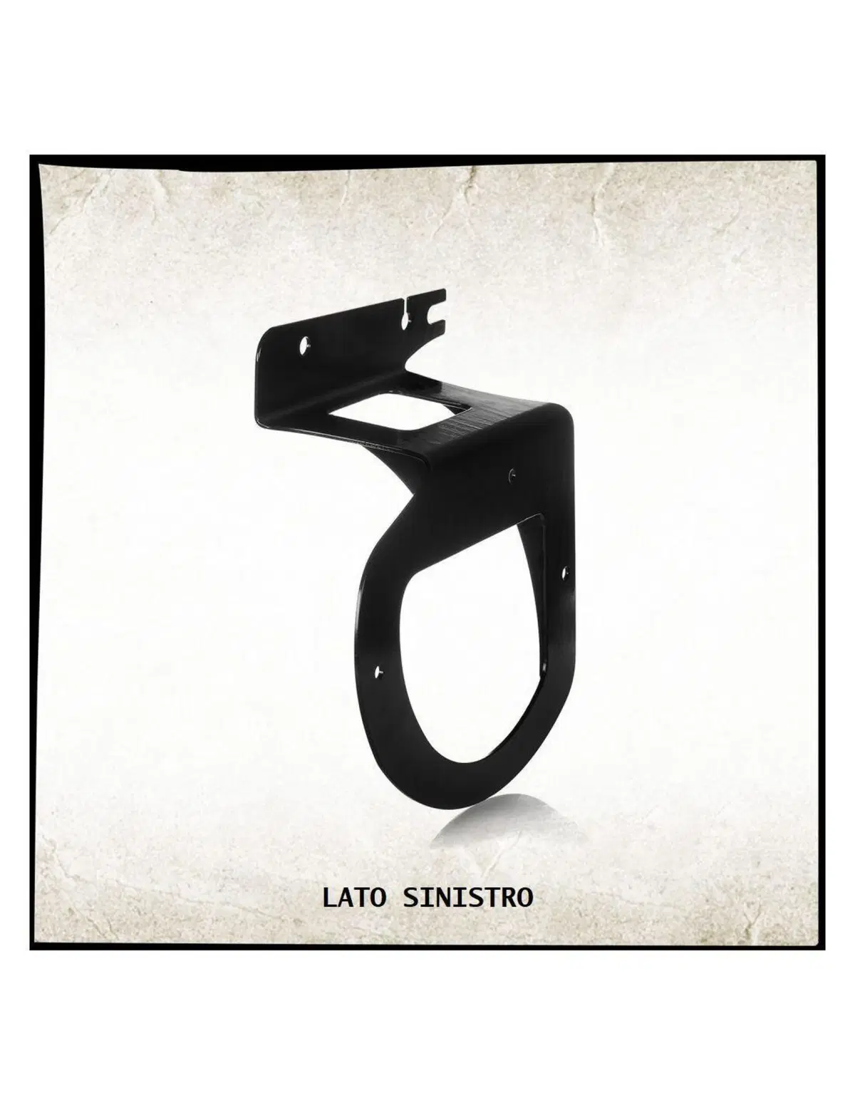 Staffa borsa / paraborse SINISTRA nera Westernbull 