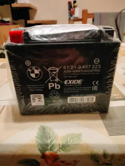 Batteria originale BMW Motorrad Exide