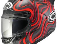 Arai Quantic Swirl Red