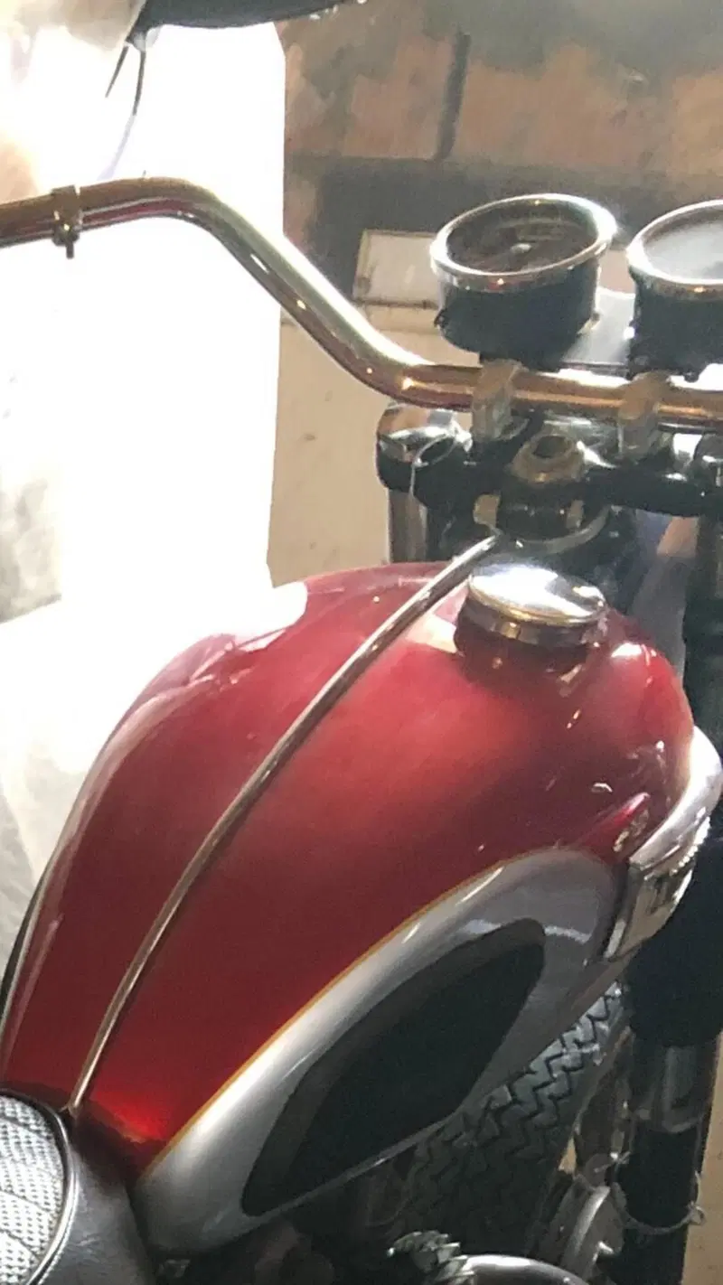 Serbatoio Triumph Bsa norton gas tank t120 (15)