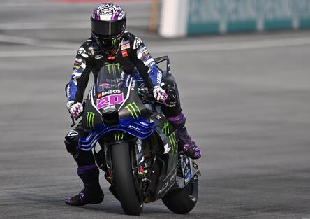 Quartararo, caduta, dito rotto e test già finiti: Non avrebbe senso continuare. Sulla moto: C'è ancora molto da fare