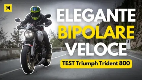 Triumph Trident 800 TEST | La nuova NAKED sotto i 10.000€ sorprende su strada?