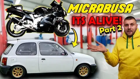FIRST START! Hayabusa-Powered K11 Micra Is ALIVE 😳