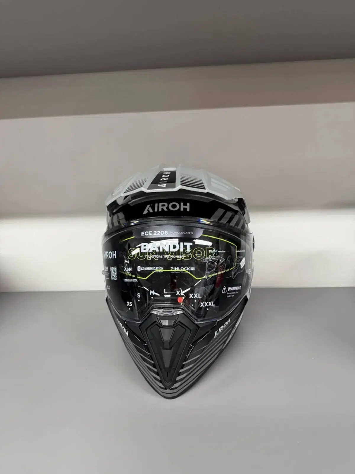 AIROH BANDIT SPICY GREY GLOSS