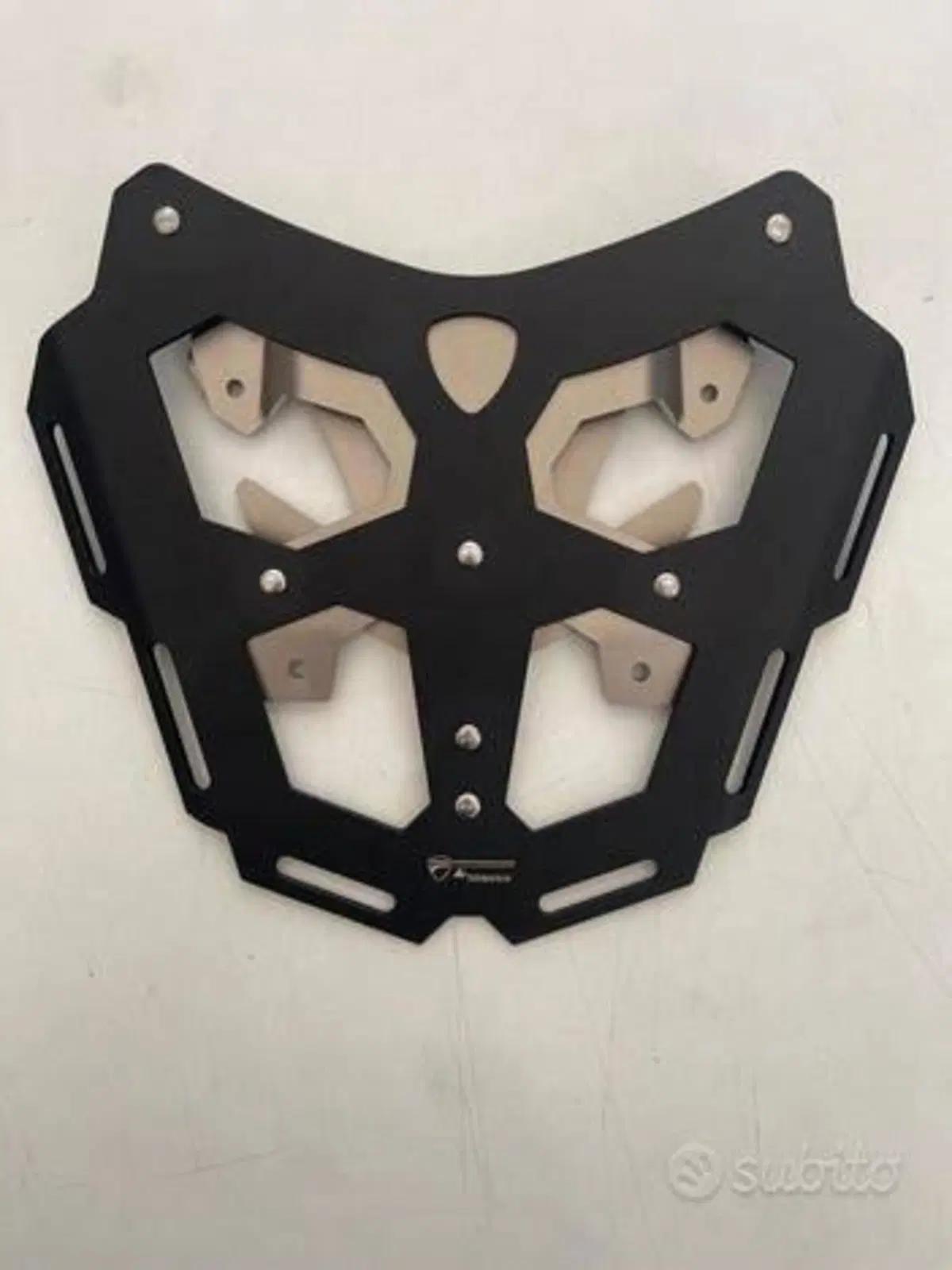 Piastra portapacchi posteriore in alluminio Ducati