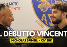 Nicholas Spinelli: dalla vittoria mondiale al CIV SBK 2026  [VIDEO]