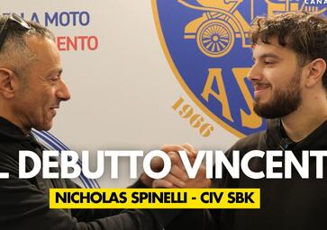 Nicholas Spinelli: dalla vittoria mondiale al CIV SBK 2026  [VIDEO]