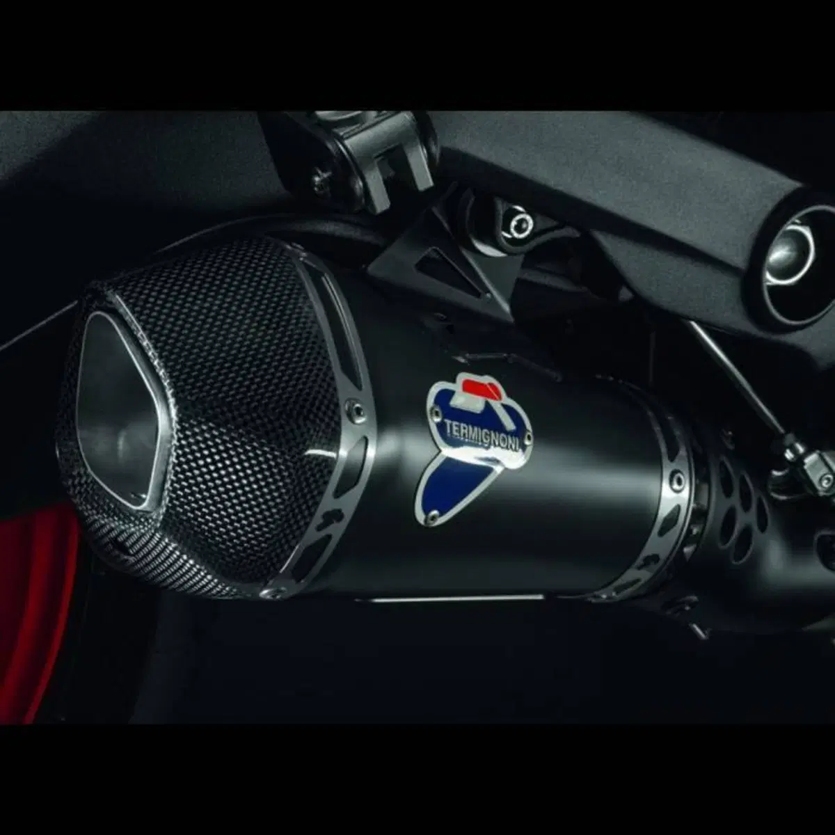 Silenziatore racing Termignoni per Ducati Scramble (2)