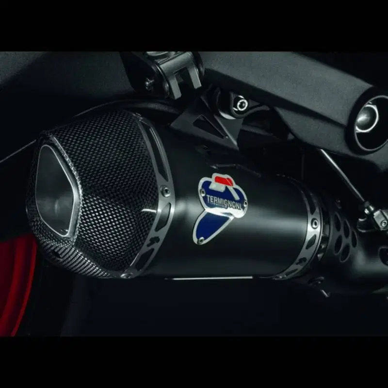 Silenziatore racing Termignoni per Ducati Scramble (2)