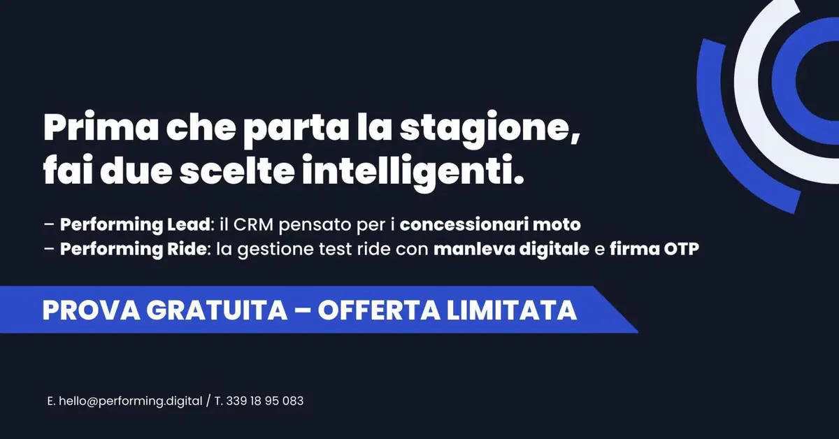 &Egrave; nato il nuovo standard nella gestione dei test ride