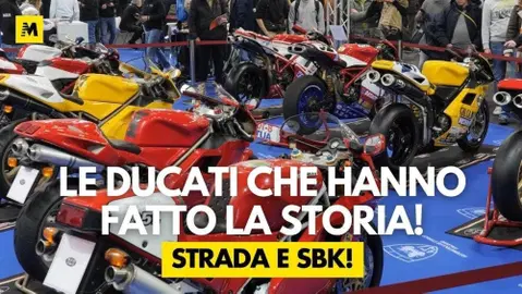 Il paradiso dei ducatisti: le icone Ducati in mostra con ASI e Ducartist a MBE 2026