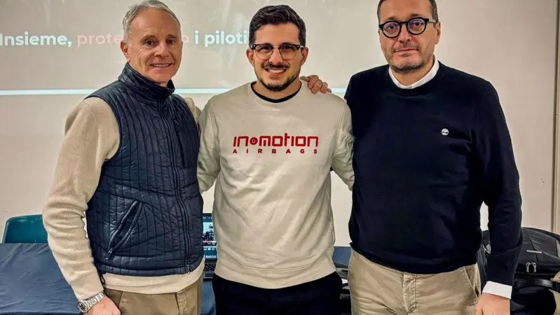 Magione fa da apripista in Europa e l&rsquo;airbag diventa obbligatorio anche nelle prove libere