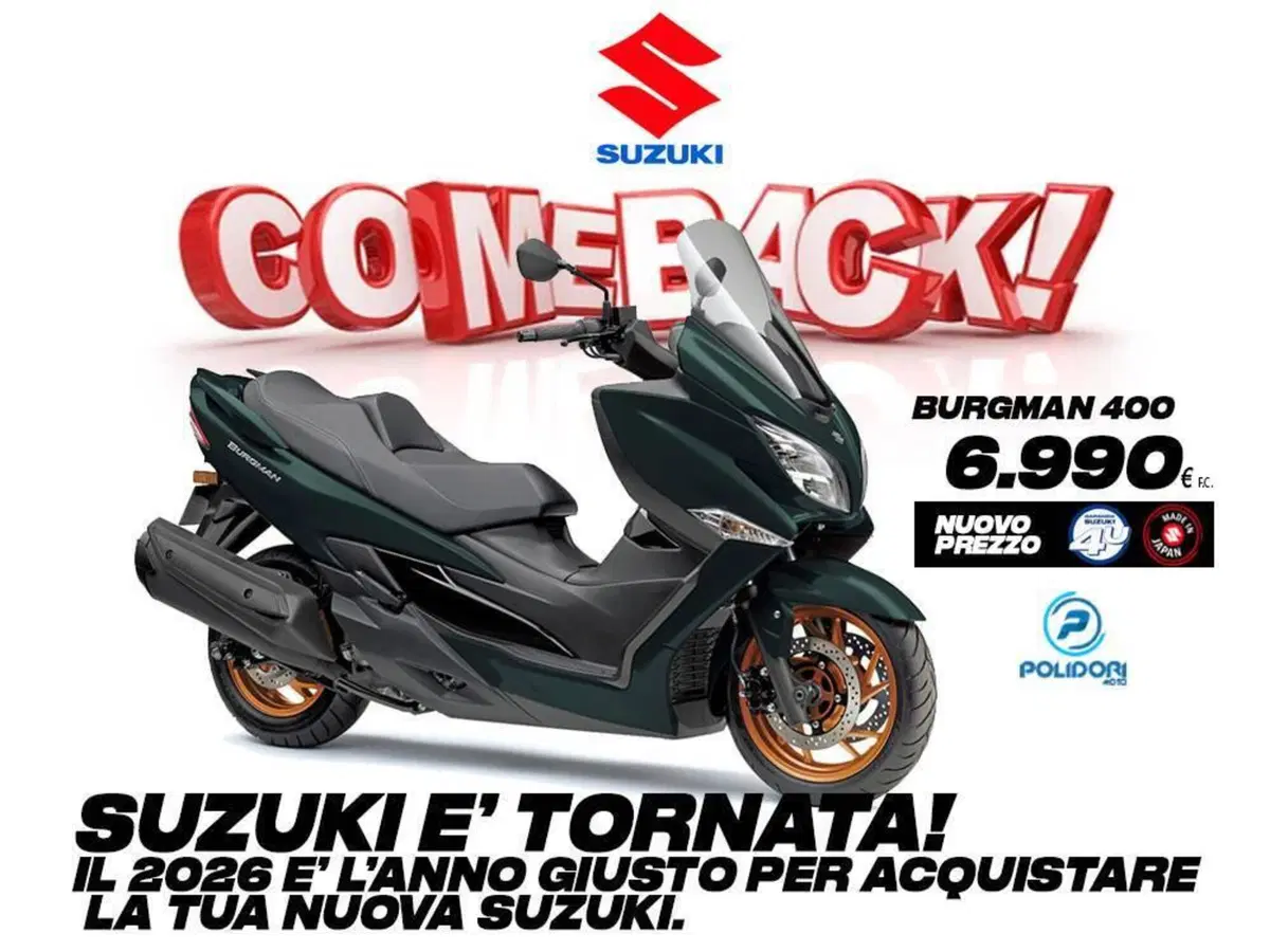 Suzuki Burgman 400 (2025 - 26)