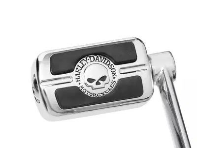 Pedalino cambio Harley Davidson Skull cromato con 