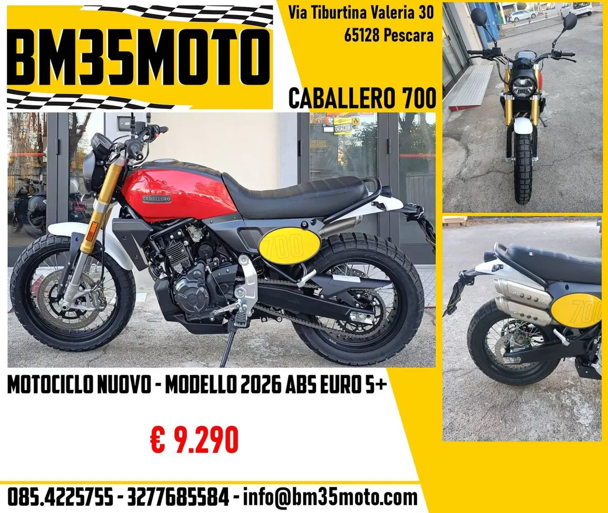 Fantic Motor Caballero 700 Scrambler (2025 - 26)