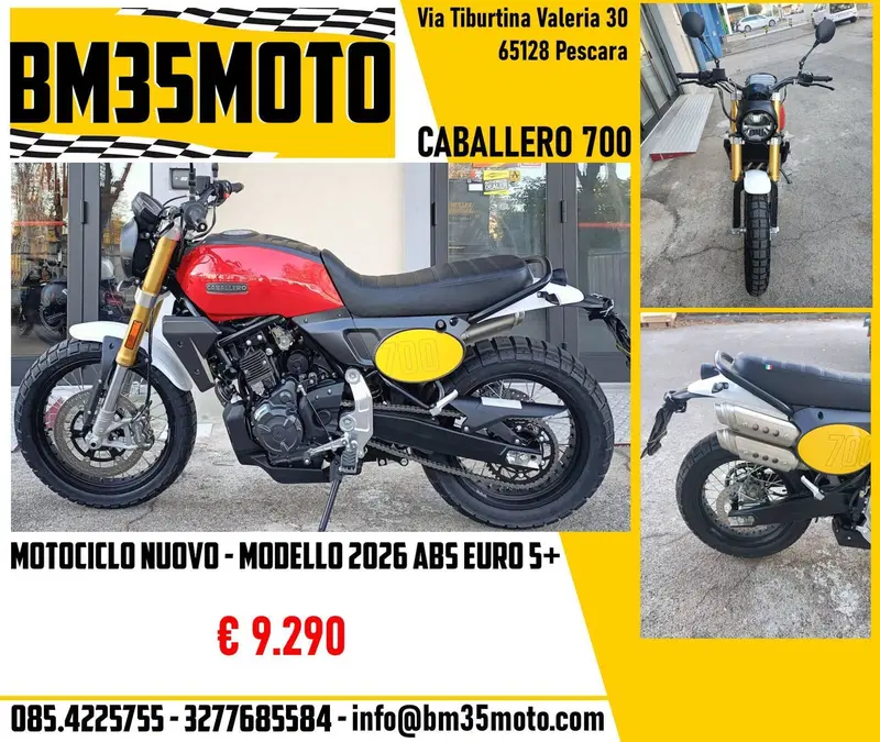 Fantic Motor Caballero 700 Scrambler (2025 - 26)