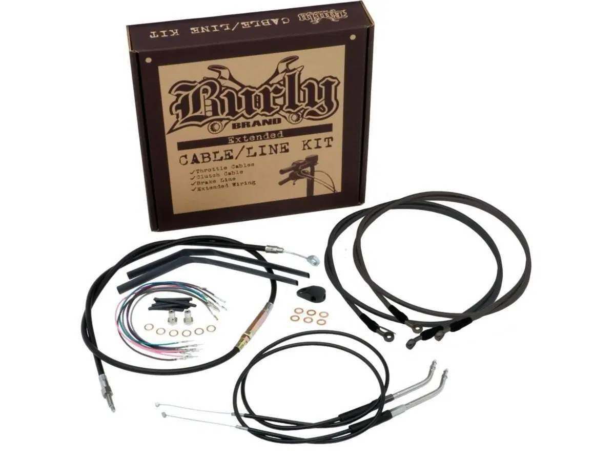 Kit cavi neri per Touring con manubrio alto 14'' 