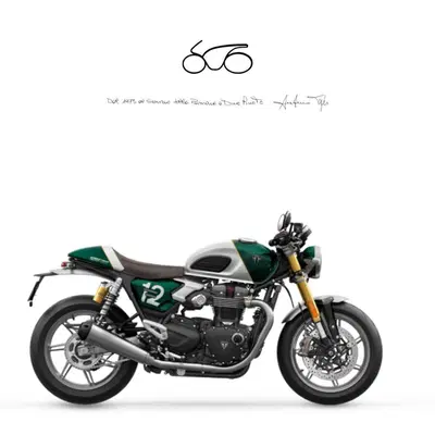 Triumph Speed Twin 1200 Cafe Racer Edition (2026) nuova