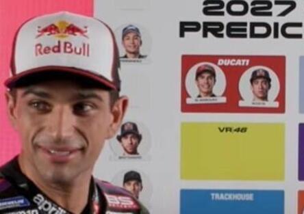 Jorge Martin saluta Aprilia e si mette in Yamaha (con Bagnaia!) [VIDEO]