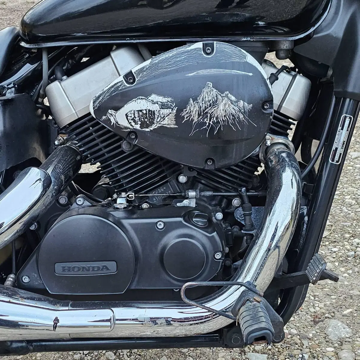 Honda VT 750 Shadow Black Spirit (2007 - 16) (3)