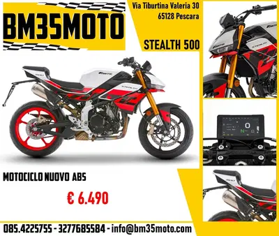 Fantic Motor Stealth 500 (2025 - 26) nuova