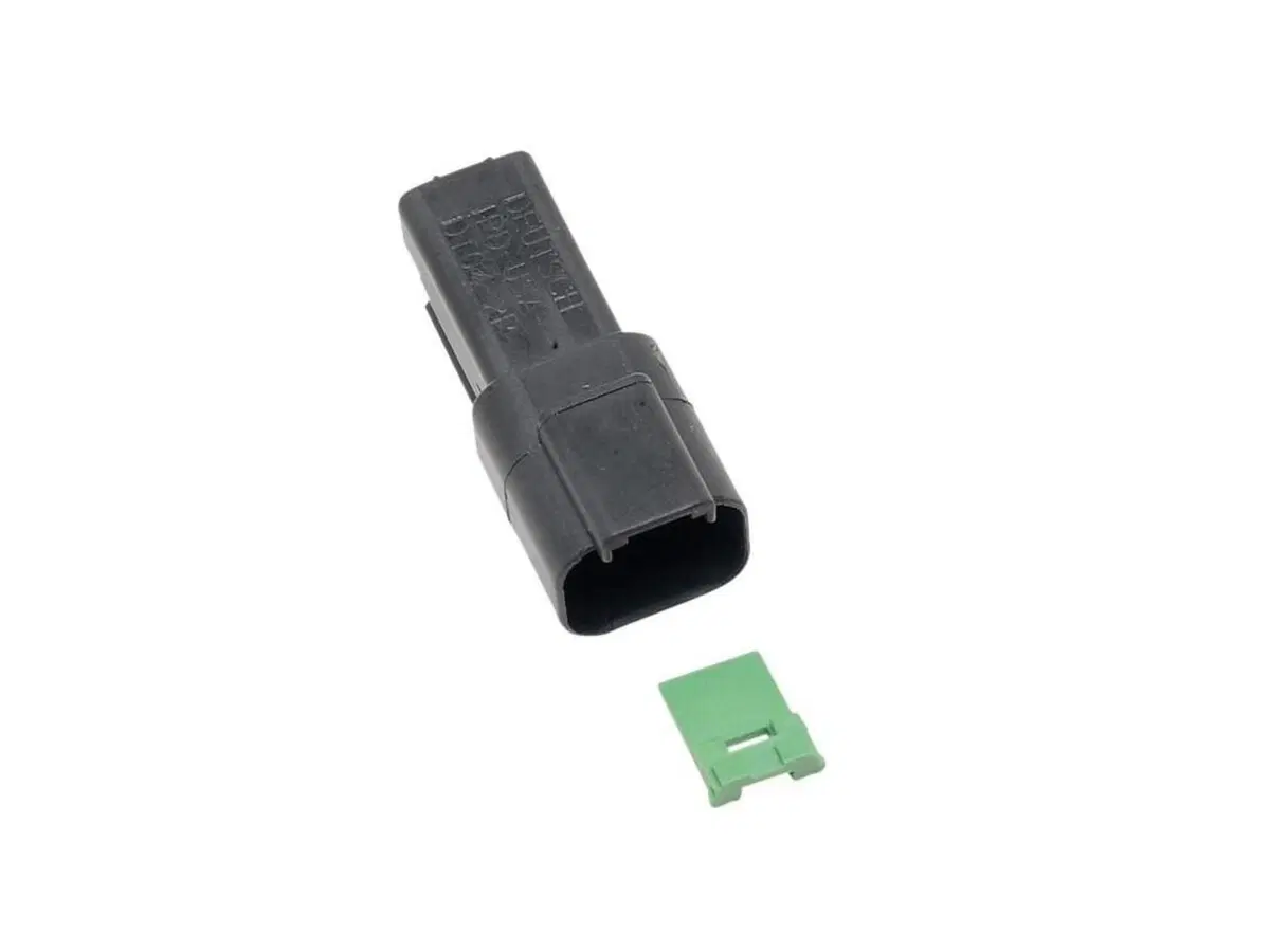 Spinotto femmina a 2 fili - nero - DT Series Custo 