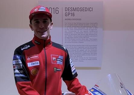 Marquez, a quale pilota Ducati sei più legato? Dovizioso. E nel frattempo si allena in flat track [VIDEO]