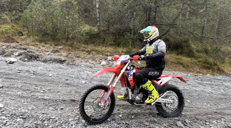 Training for EnduroGP with the Honda CRF 300 RX