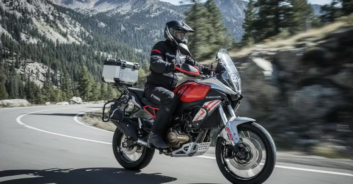 QJMotor: Promo Adventure per la SRT 600 SX, ora a 4.990 euro con top case incluso