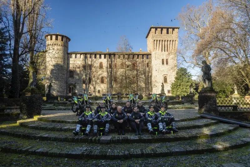 Durante la giornata &egrave; stata presentata la nuova formazione del Triumph Italia Racing Team con le due riconferme dei nostri portacolori Morgan Lesiardo e Luca Colorio