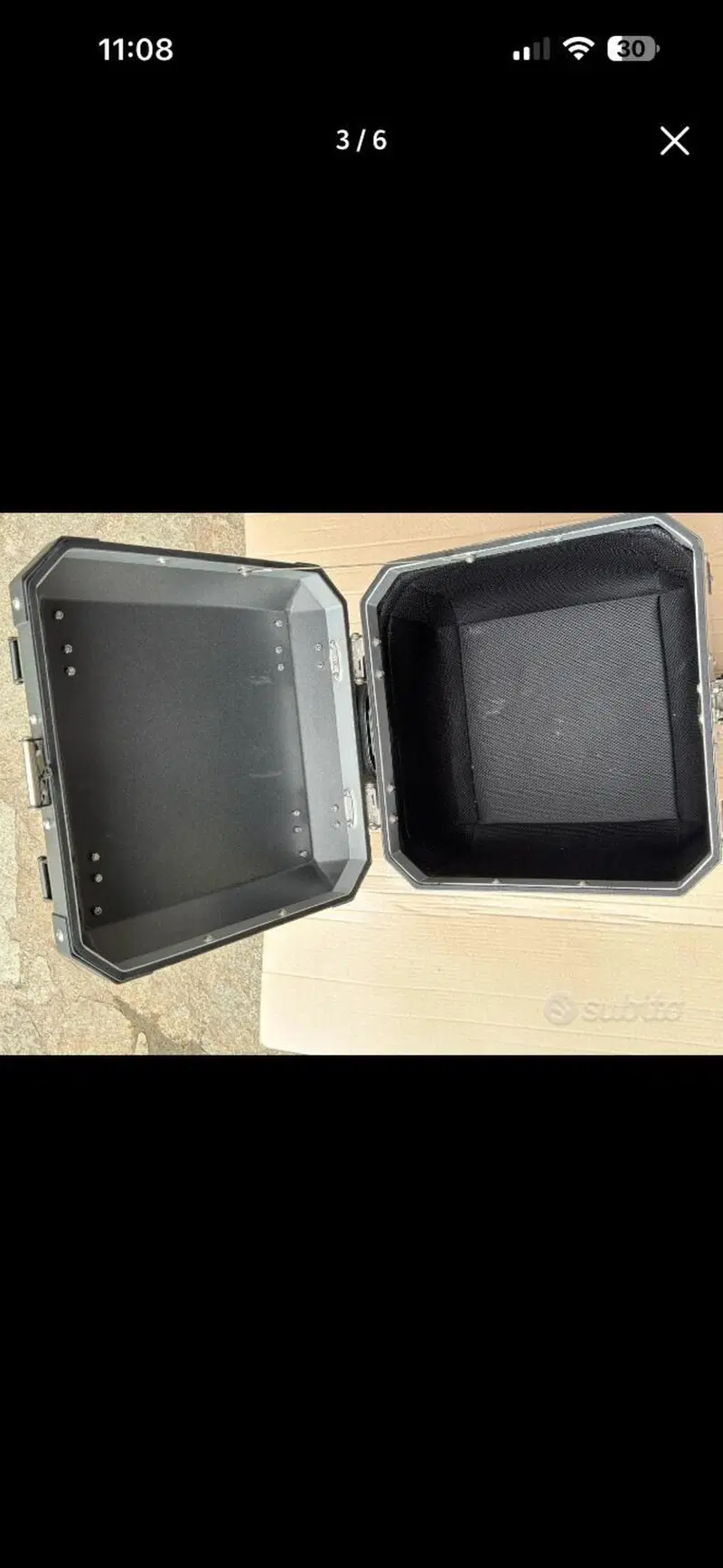 Vendo bauletto Topcase Frenkcastle 48 Lt 100 % (3)