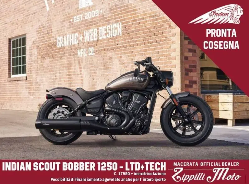 Indian Scout 1250 Bobber Limited + Tech (2025 - 26)