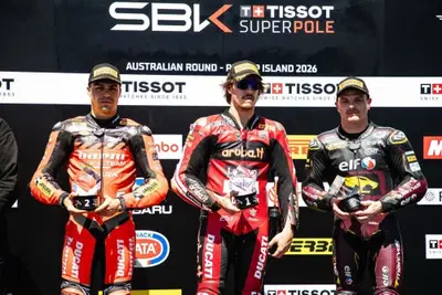 SBK 2026. GP d&rsquo;Australia a Phillip Island. Bulega conquista la prima pole position della stagione