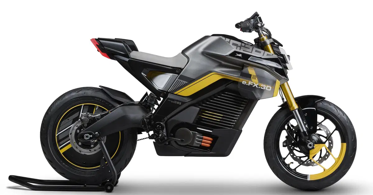 TVS eFX 30: la moto elettrica indiana potrebbe arrivare nel 2027