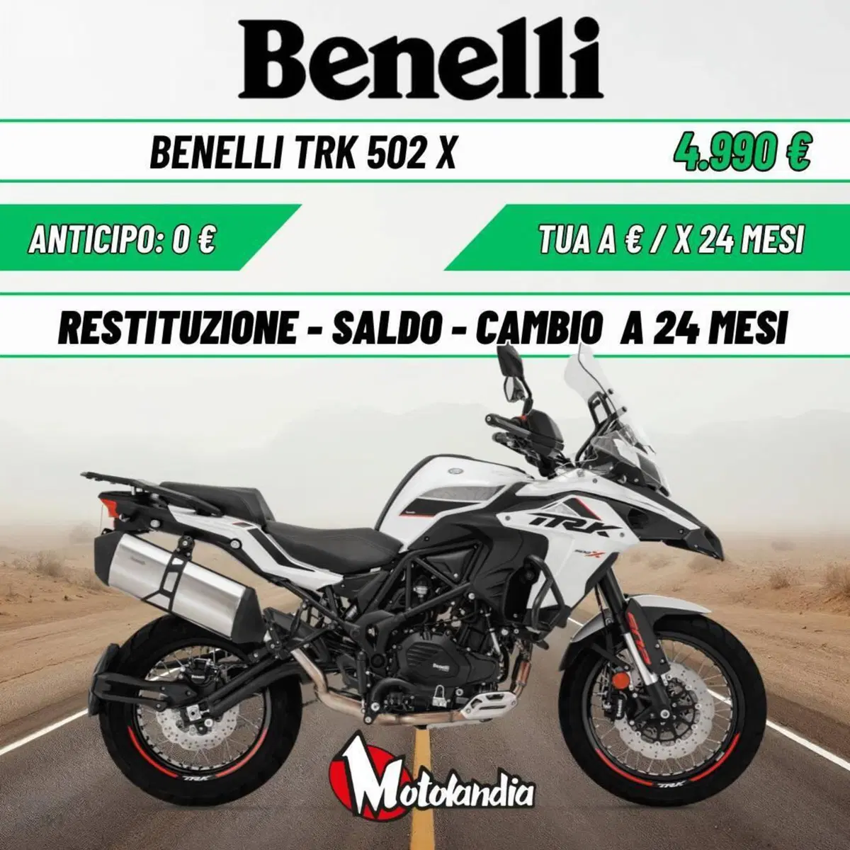 Benelli TRK 502X (2021 - 26)