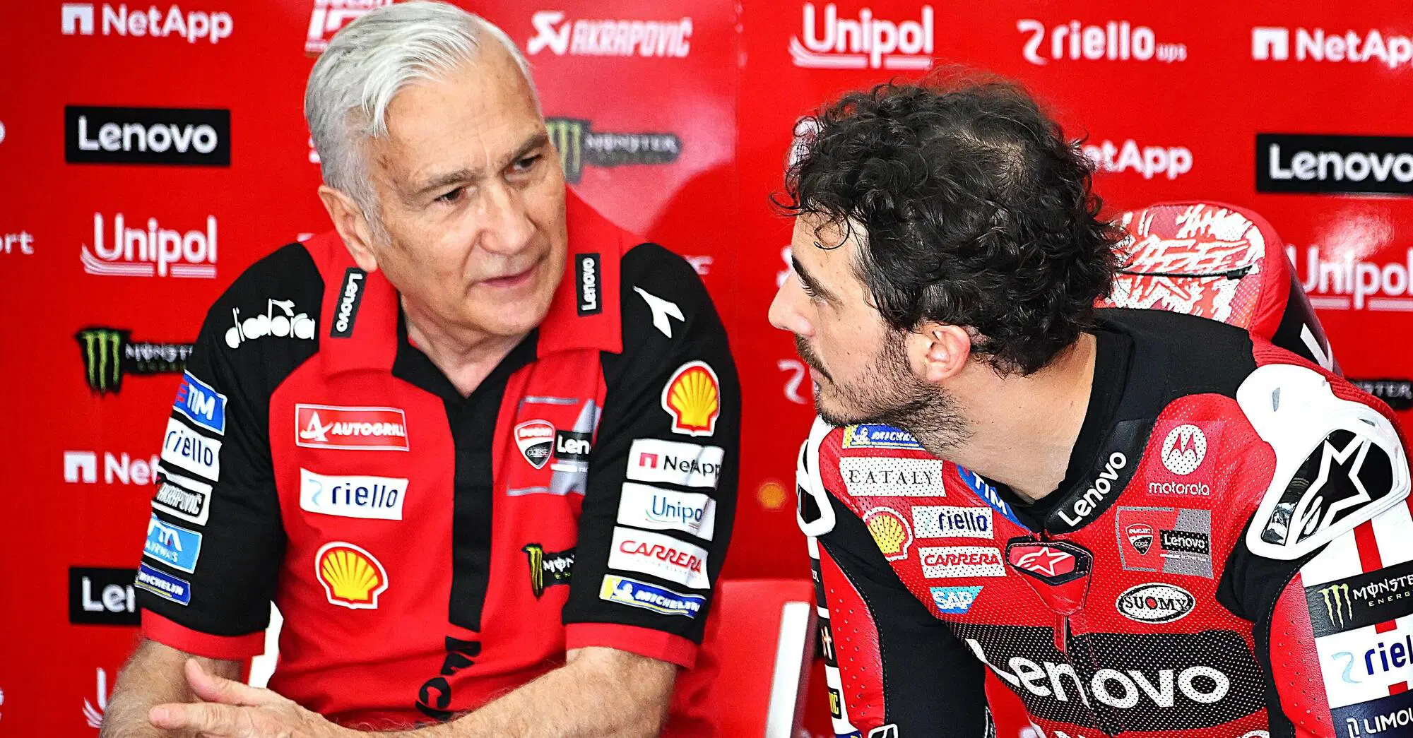 MotoGP 2026. Davide Tardozzi su Bagnaia: "Molto felici di vederlo così ...