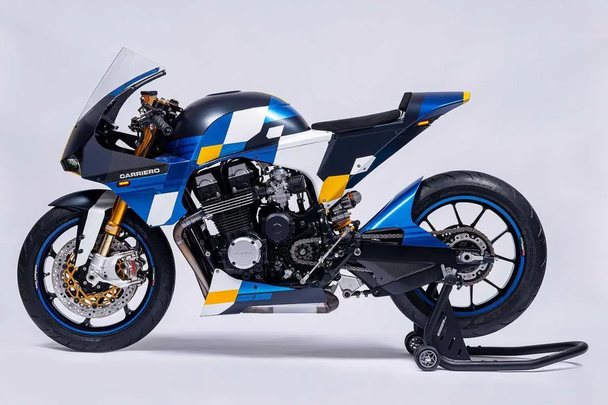 Se non puoi restaurarla, puoi comprimerla! La trasformazione racing di una CB750 F2 di Carriero Corse (3)