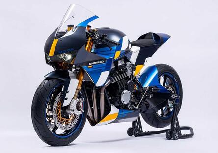 Se non puoi restaurarla, puoi comprimerla! La trasformazione racing di una CB750 F2 di Carriero Corse