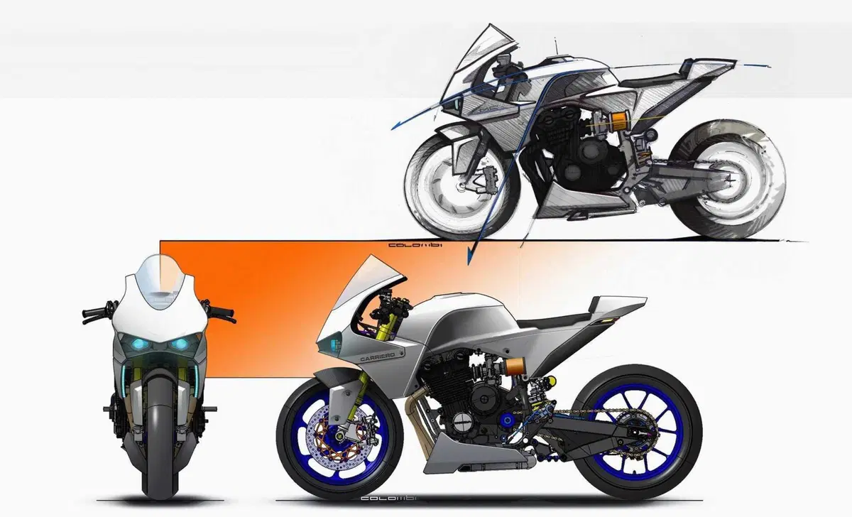 La Honda CB750 di Carriero Corse. Più Racer che Café, più che altro… più. Vi racconto la MC04, “very (10)