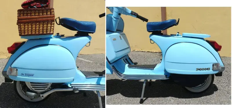 Vespa P 200 E miscelatore (8)