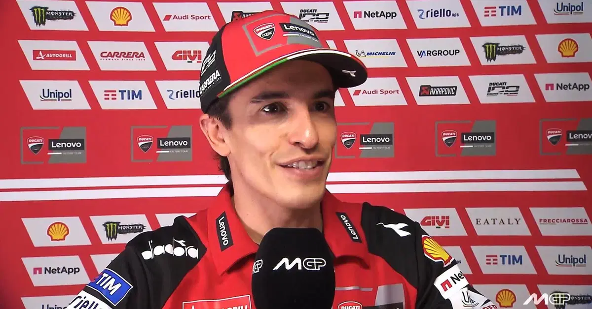MotoGP 2026. GP di Thailandia. Marc M&aacute;rquez: "Adesso non riesco a guidare la moto come l&rsquo;anno scorso, per questo sono tornato all'aerodinamica 2024"